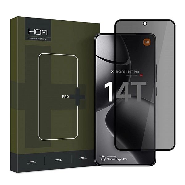 Szkło Prywatyzujące Hofi Anti Spy Glass Pro+ Xiaomi 14T / 14T Pro Priv
