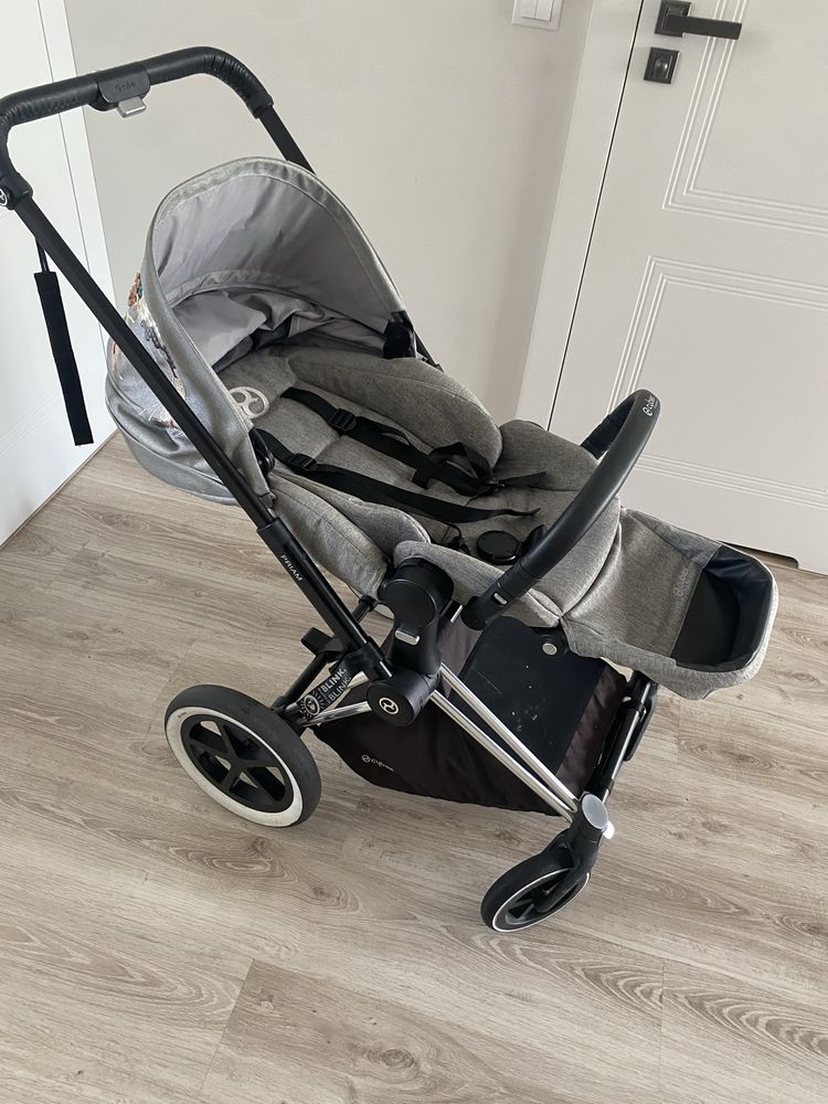 Wózek godnola spacerowy spacerówka 2w1 Cybex Priam Koi Crystalized
