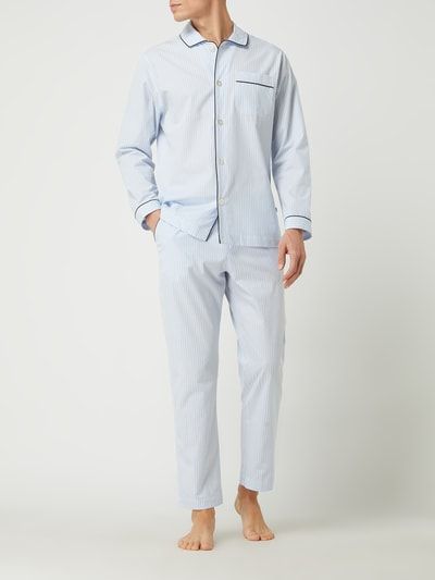 Piżama długa w paseczki Seidensticker XL