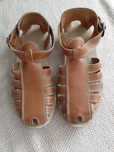 Sandalias em pele e Mocassins em pele Gap