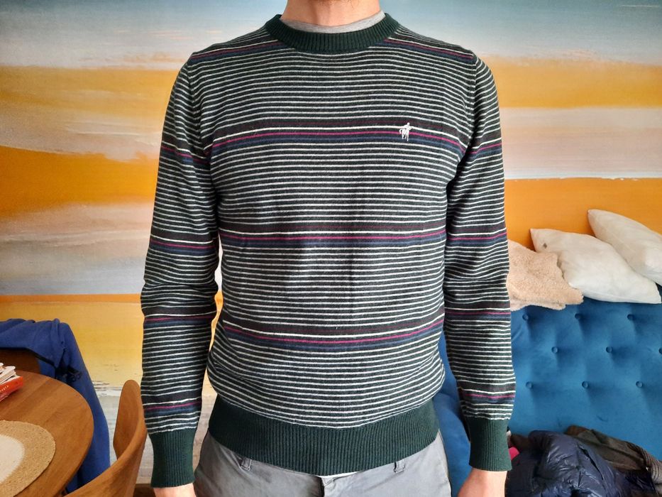 Sweter Rodrigo, welna merino, S