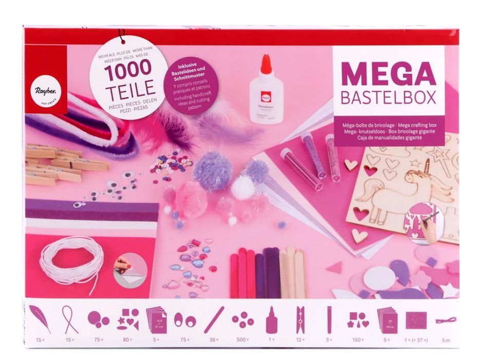 Zestaw kreatywny dla dziewczynek