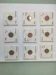 Moedas em cobre 20 centavos