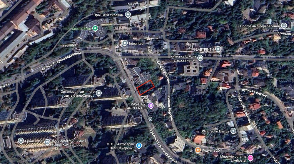 продаж ділянки під забудову Фасад 30м Київ Печерськ Старонаводницька