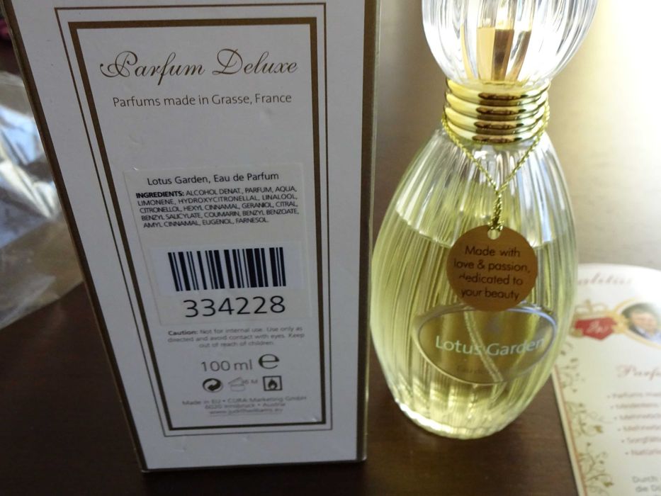 Judith Williams Lotus Garden UNIKAT Parfum Deluxe eau de perfum 100 ml