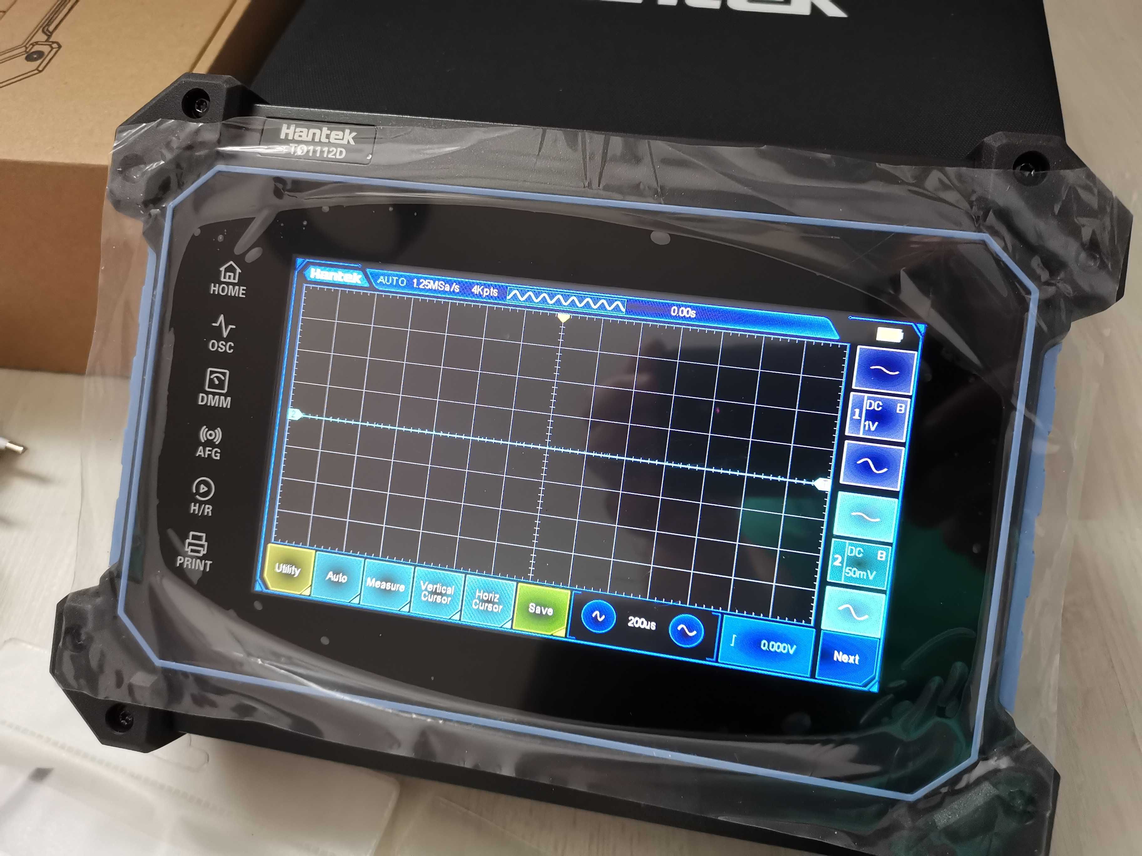 Hantek TO1112D skopometr oscyloskop generator ekran 7cali + GRATIS !!!