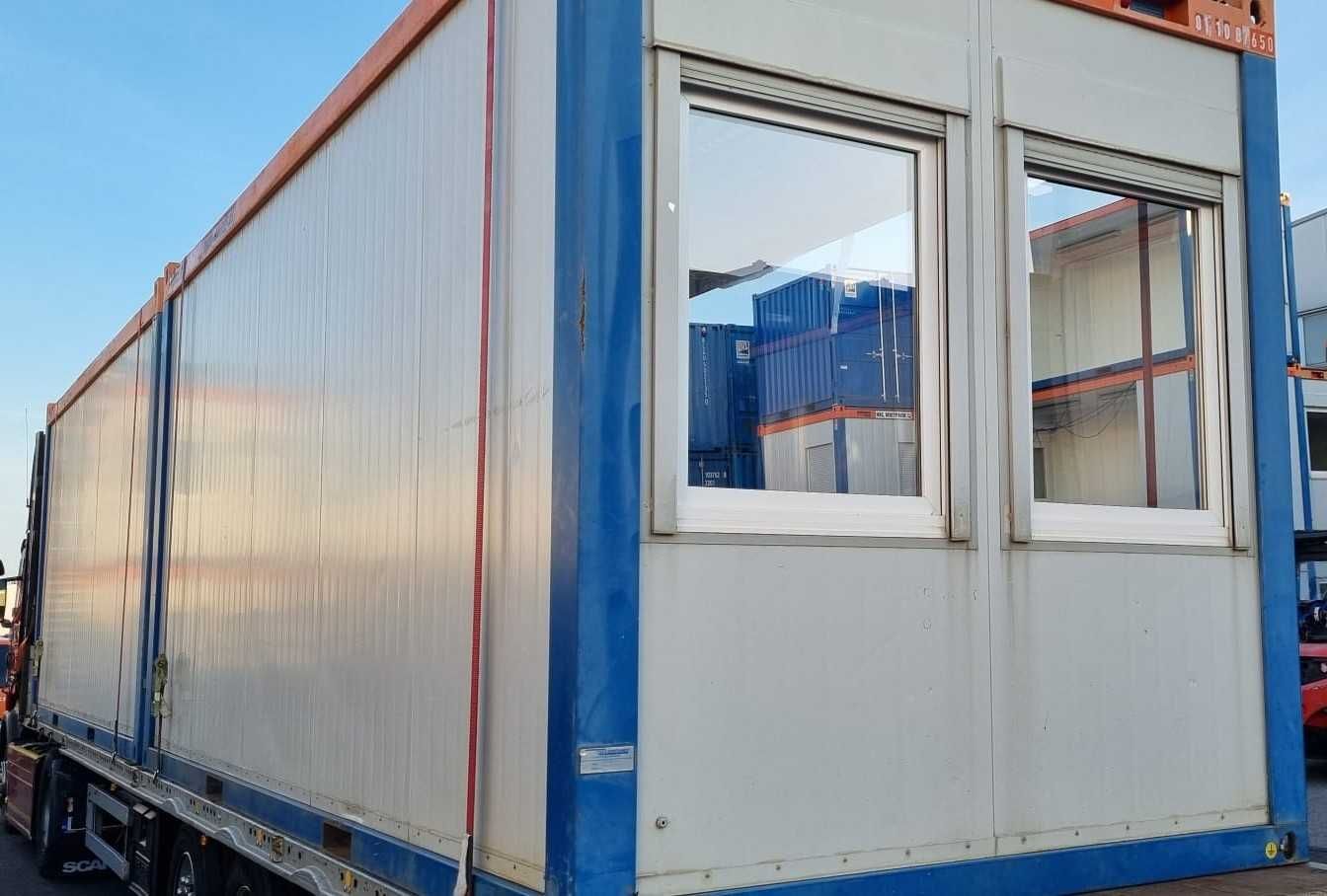Kontener socjalny magazynowy biurowy 6x2,5m duża ilość tanio transport