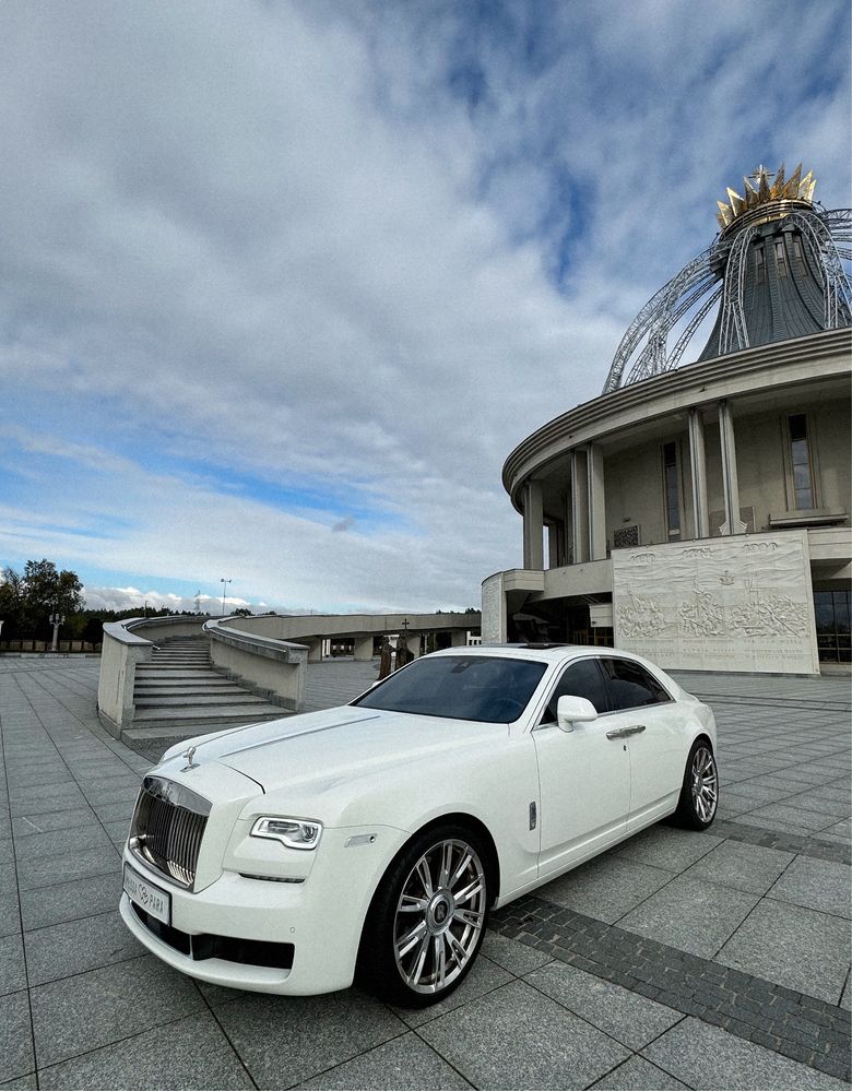 Auta do ślubu na wesele Rolls Royce Ghost Bialystok wolne terminy