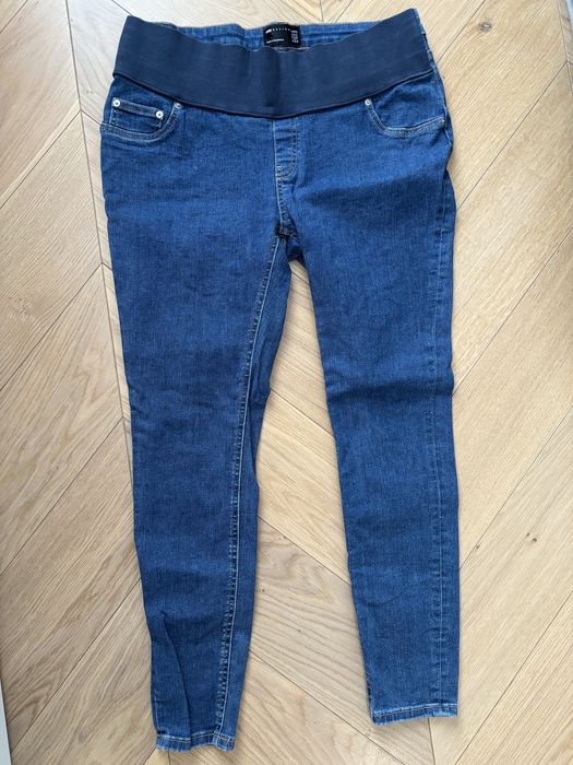 Jeansy ciążowe XL