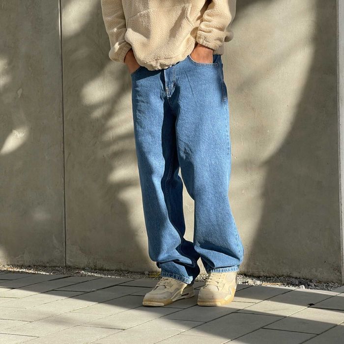 Штаны в стиле биг бой джинсы мужские широкие штани широкі джинси