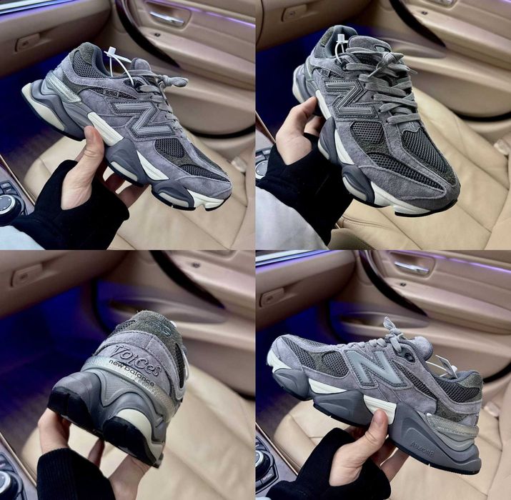 Кроссовки New Balance 9060 x Joe Freshgoods Dark Gray 36-45 Хит Сезона