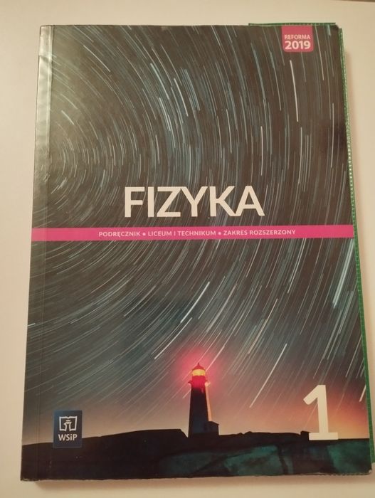 podręcznik • 1  Fizyka • liceum i technikum • zakres rozszerzony