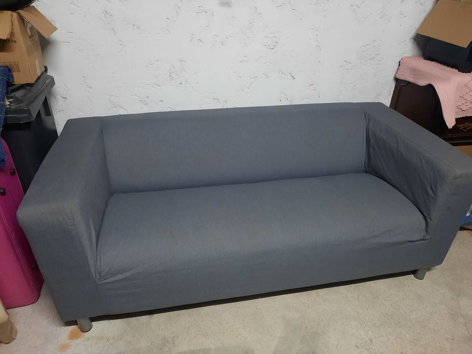 Sofá já limpo por empresa especializada. Preço fixo