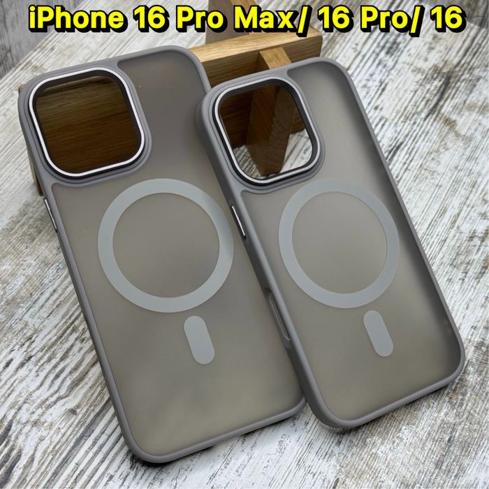 Чехол матовый Space Matt MagSafe на iPhone 16 Pro Max/ 16 Pro/ 16