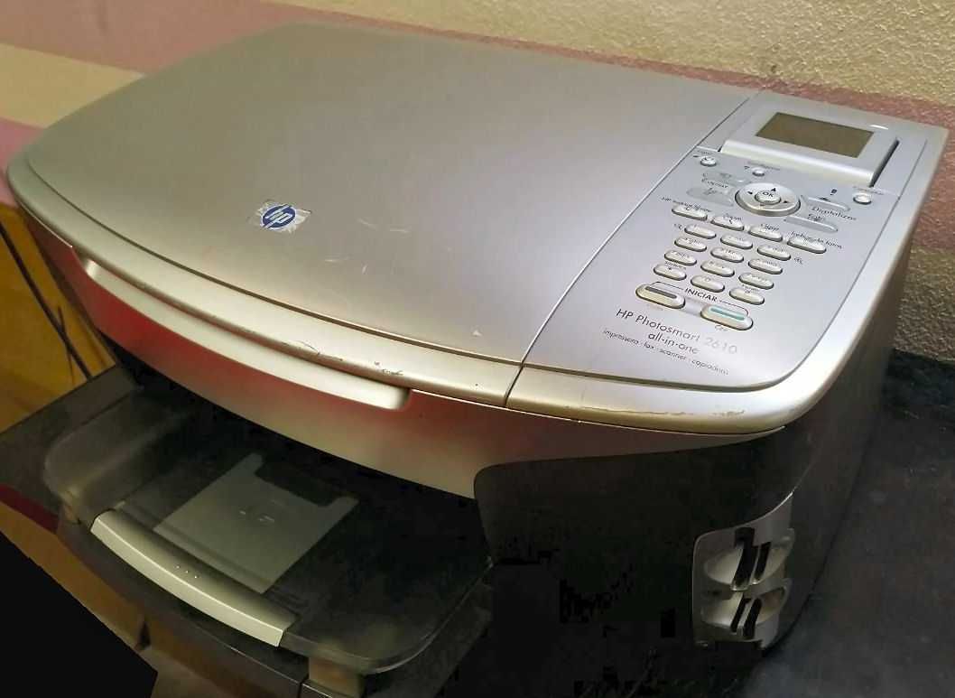 HP Photosmart 2610 all-in-one (não testada, sem fonte alimentação)