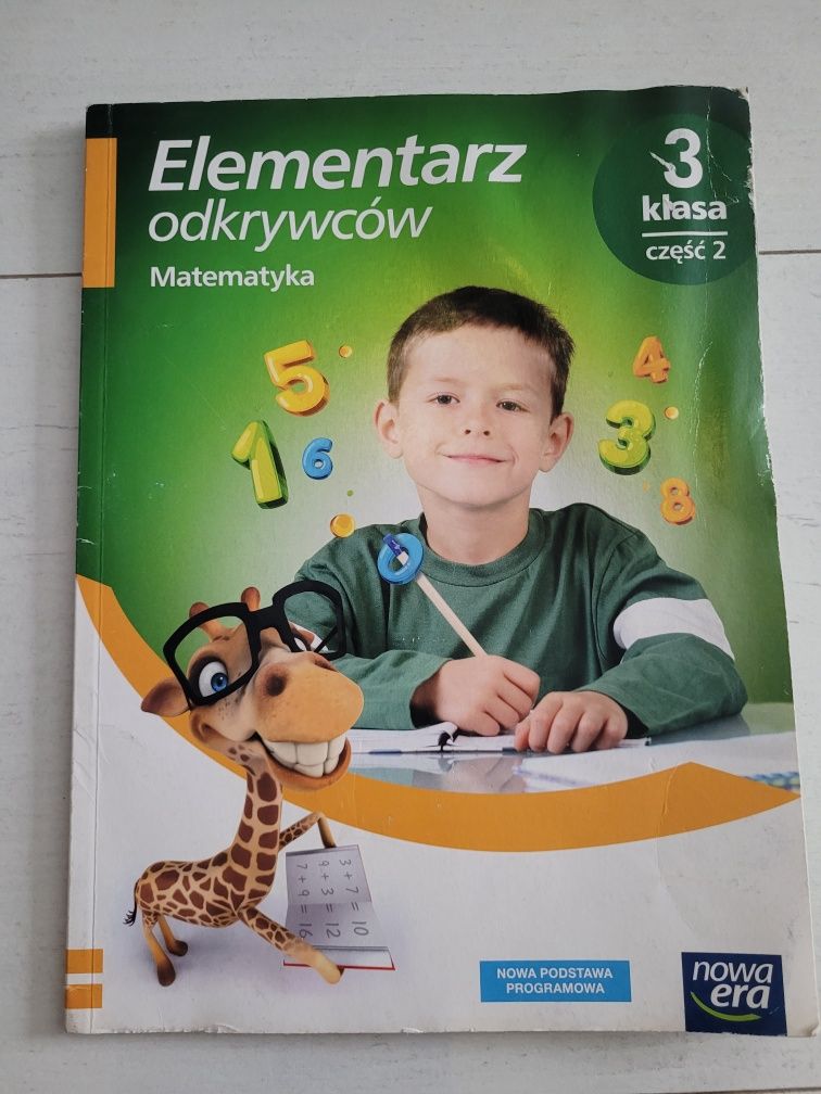 Elementarz odkrywców Nowa era Matematyka Podręcznik 3 klasa część 2