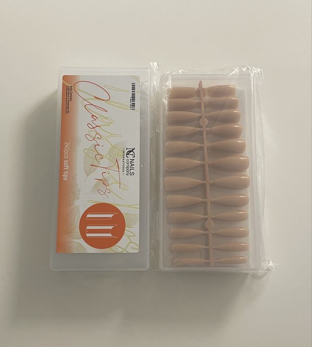 2x zestaw do przedłużania paznokci na tipsie NC Nails Company