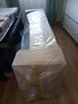 IKEA ASARUM Rozkładana sofa 3-osobowa, ciemnoszary