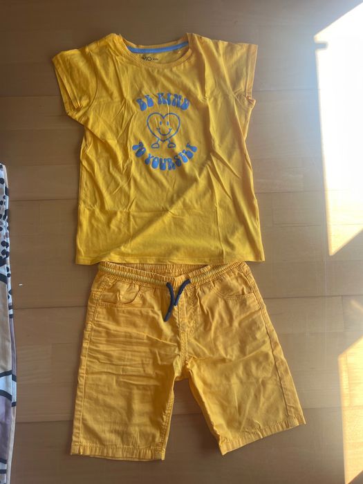 Conjunto Calções + T-Shirt MO Para Rapaz