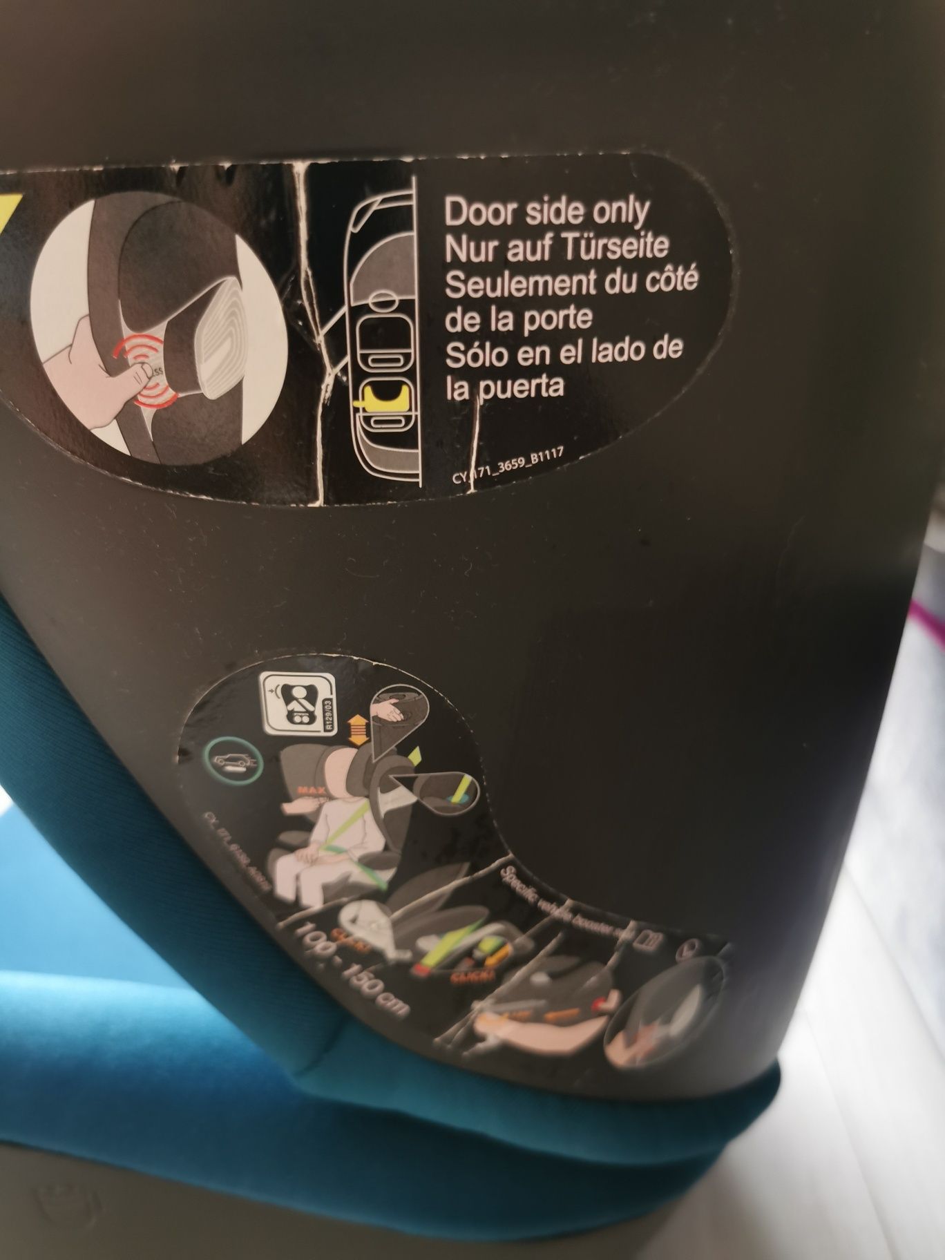 Fotelik CYBEX SOLUTION S2 i-FIX /15-50 kg / 100-150 cm