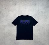 Мужская Футболка Hugo Boss С Большим Логотипом Оригинал M-L
