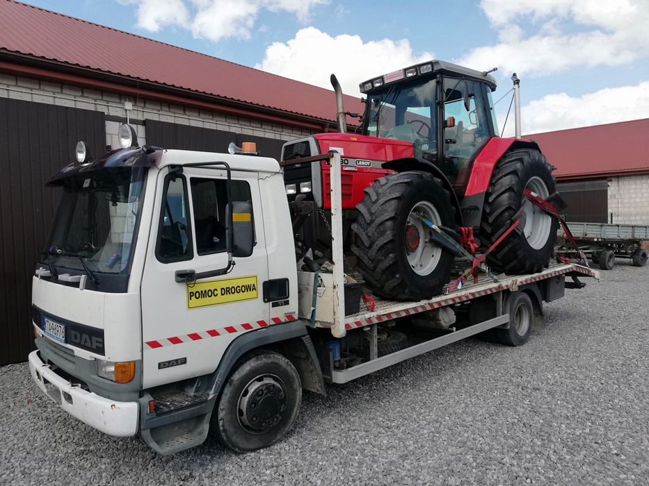 Transport maszyn  budowlanych do 9.5t ciągników wózki widłowe traktory
