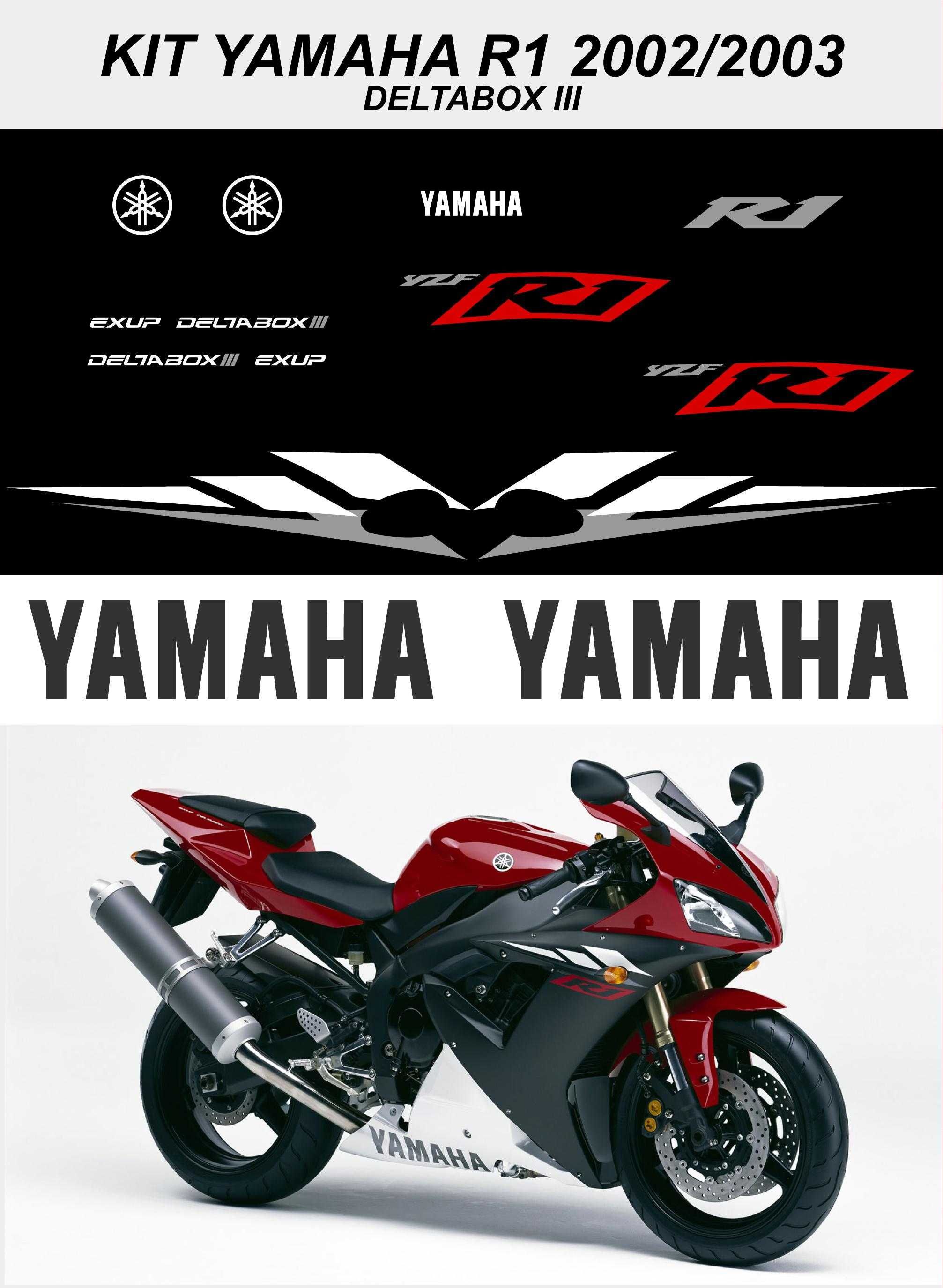 Kit Autocolantes Yamaha YZF-R1