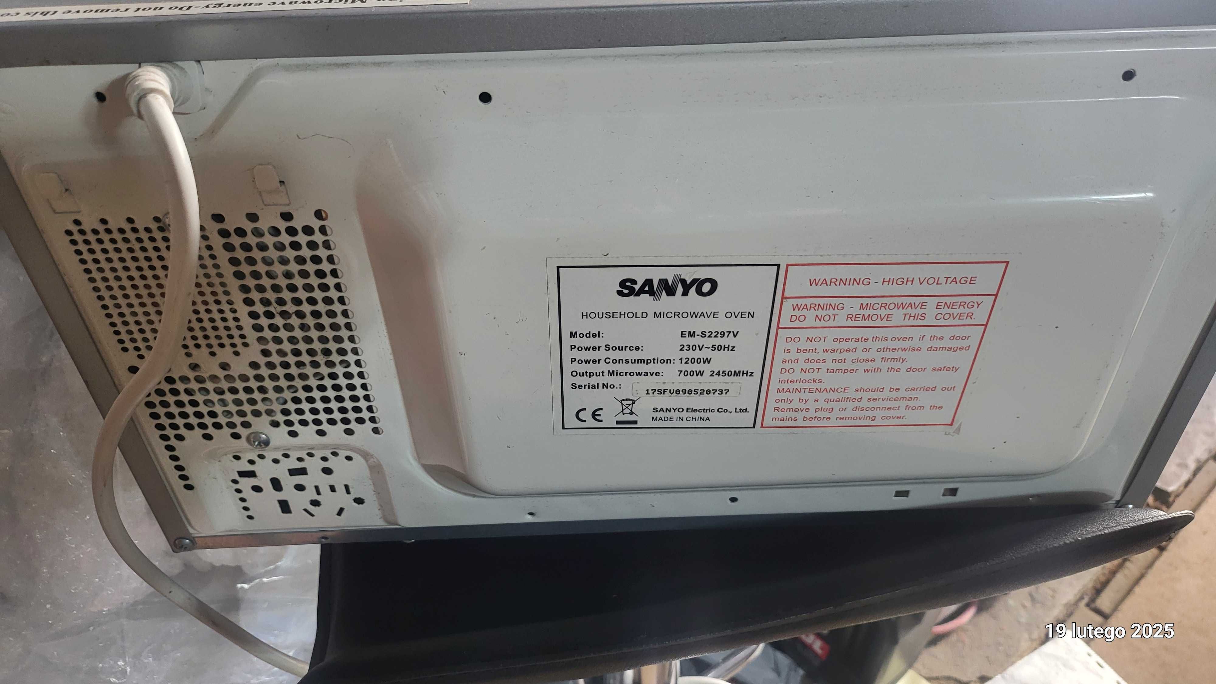 Mikrofalówka Sanyo