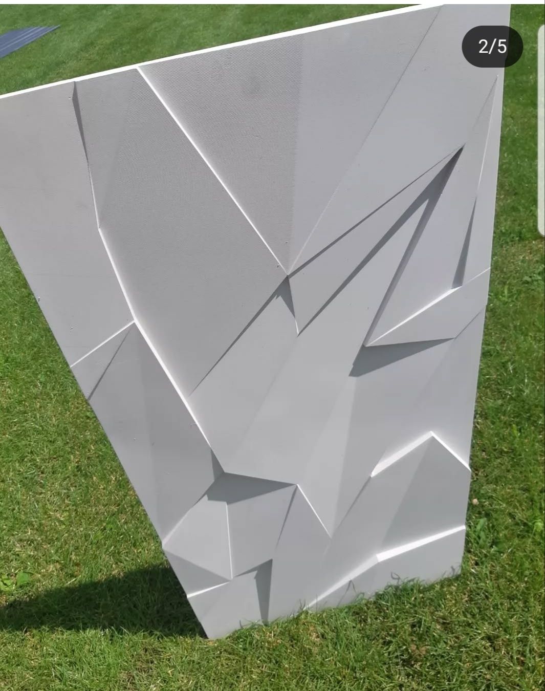 Panele gipsowe 3d kra lodu panel architektoniczny panel ścienny 3d
