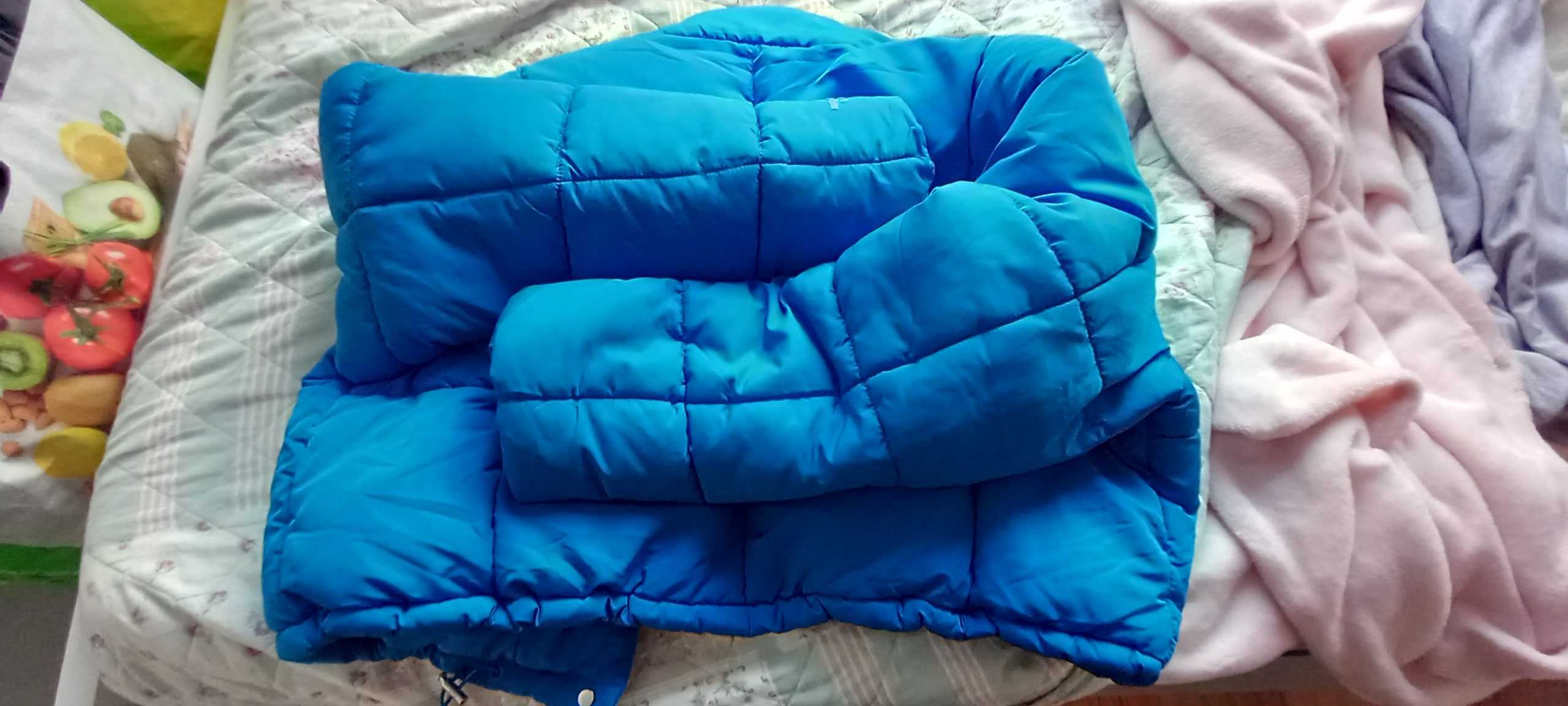 Blusão Bershka Azulão Acolchoado