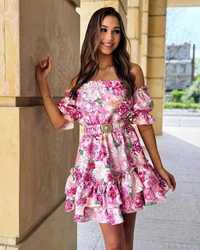 Piękne Włoskie Sukienki S M L Xl