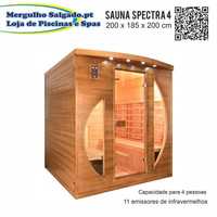 Sauna de infravermelhos nova geração Spectra 4 so 2.971,00