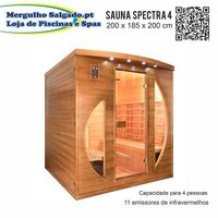 Sauna de infravermelhos nova geração Spectra 4 so 2.971,00