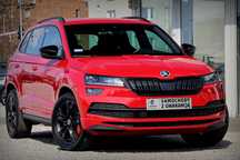 Skoda Karoq TSI 260KM 4X4 Kamery Brembo DCC Ośw.Ambiente PerłowyLakier