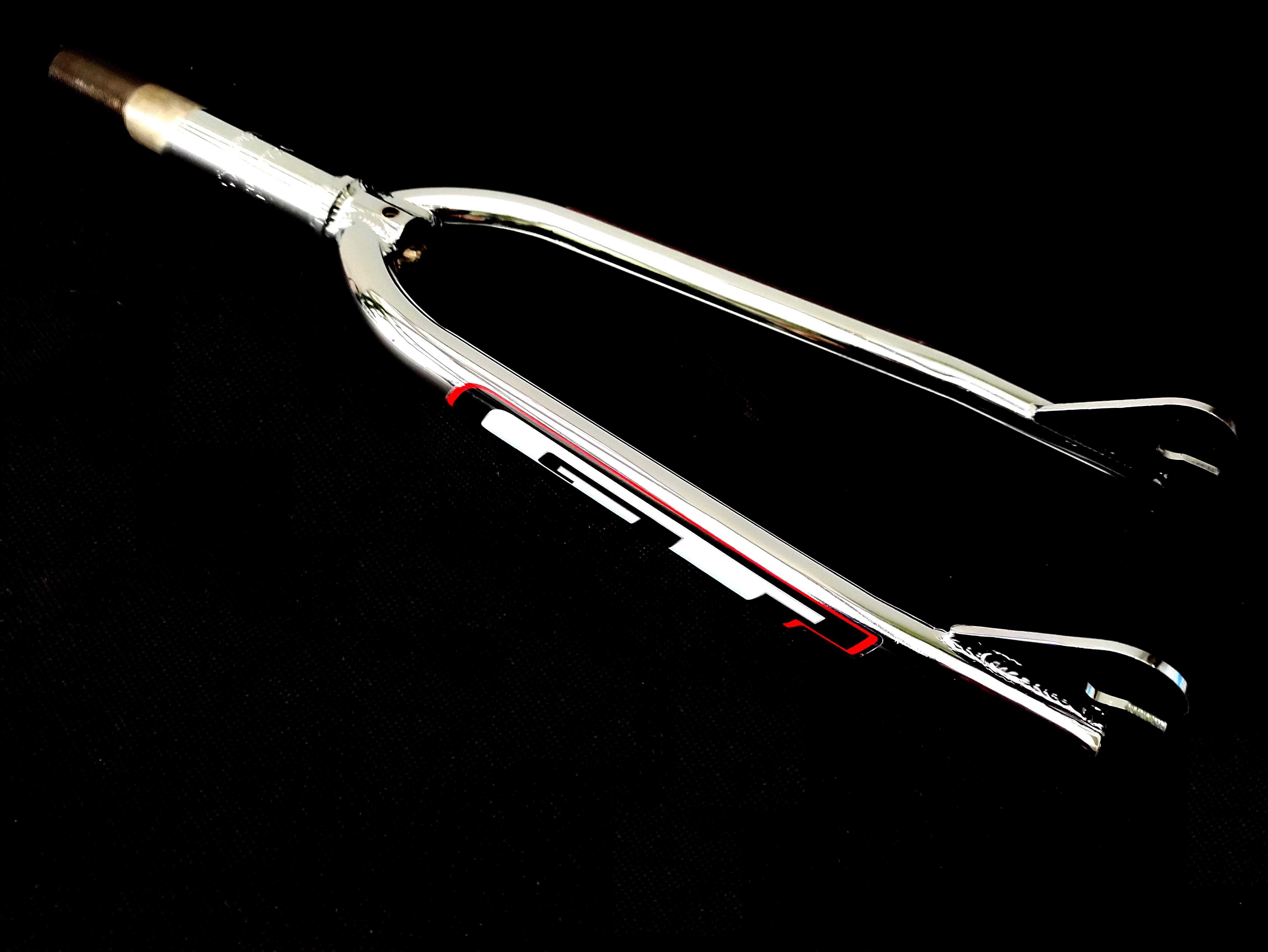Nowy Widelec GT Racing Cr-Mo BMX 1" Chrome 20" 780 gram