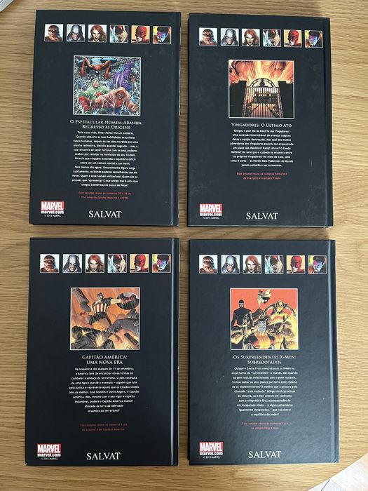 Marvel - Livros 4 livros
