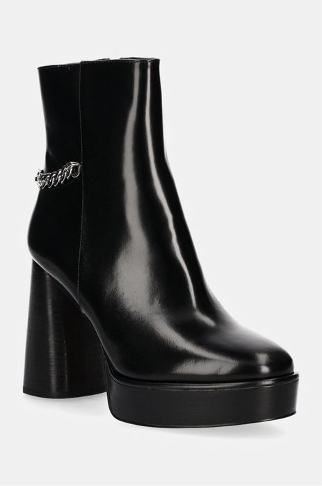 MICHAEL Michael Kors Ботильйони Carlisle Leather Platform Boot