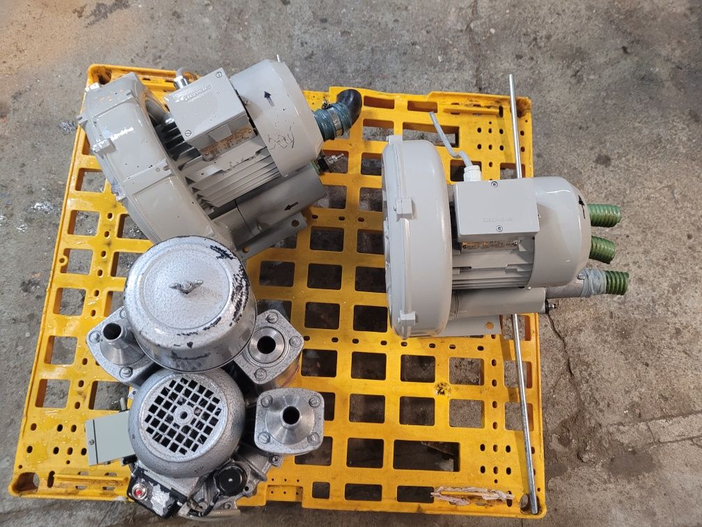 Wentylator bocznokanalowy 0.43kw becker siemens z Niemiec