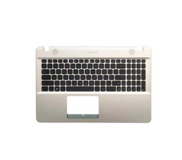 Teclado Palmrest Top Case Cover Asus X541, A541 Dourado, Novo