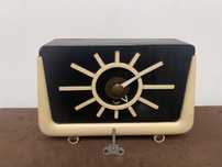 Jubiler Art Deco Polski Zegar Mechaniczny z Prl
