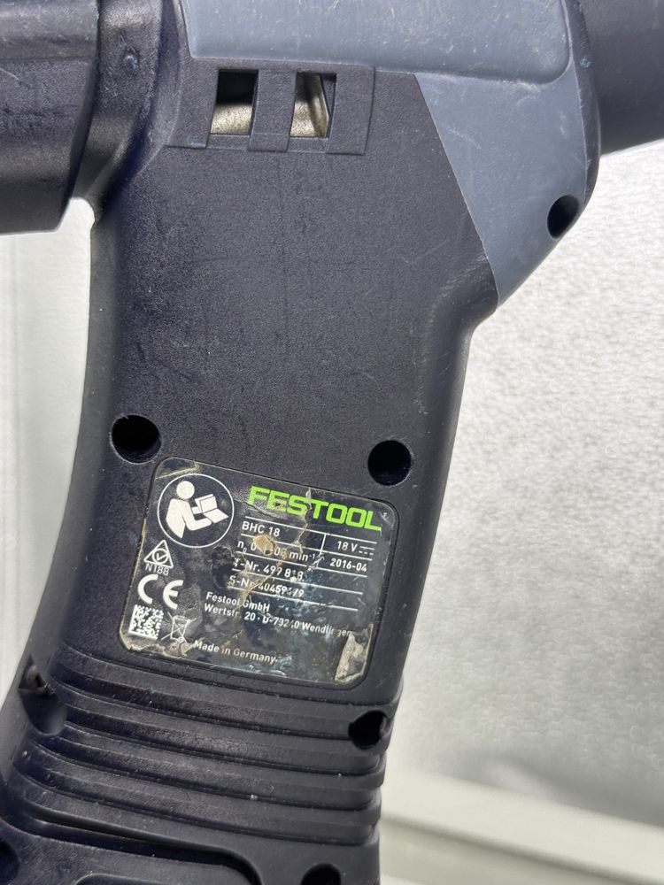 Аккумуляторный перфоратор FESTOOL BHC 18 акаумляторний дрель отбойник