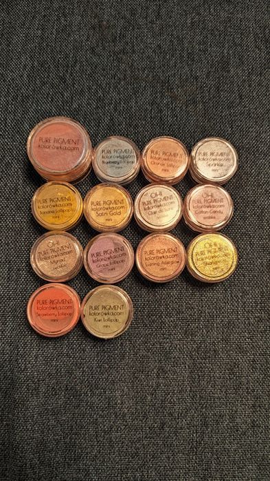 Pigmenty cienie z Kolorówka