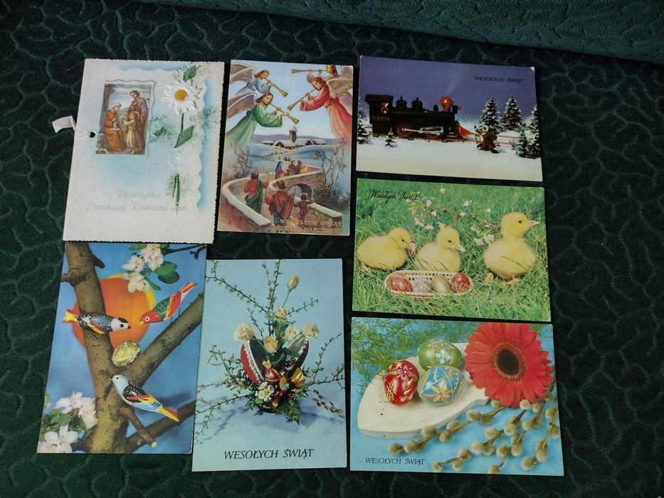 Kartki pocztowe od PRL po lata 90