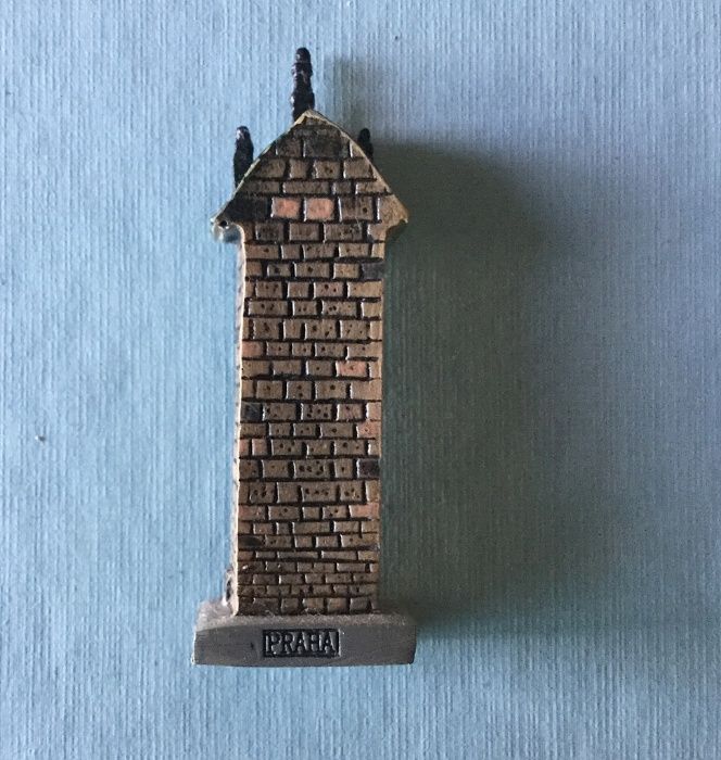 Miniatura representando o Relógio de Praga