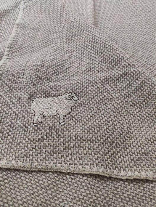 Натуральна вовняна ковдра, покривало ліжник