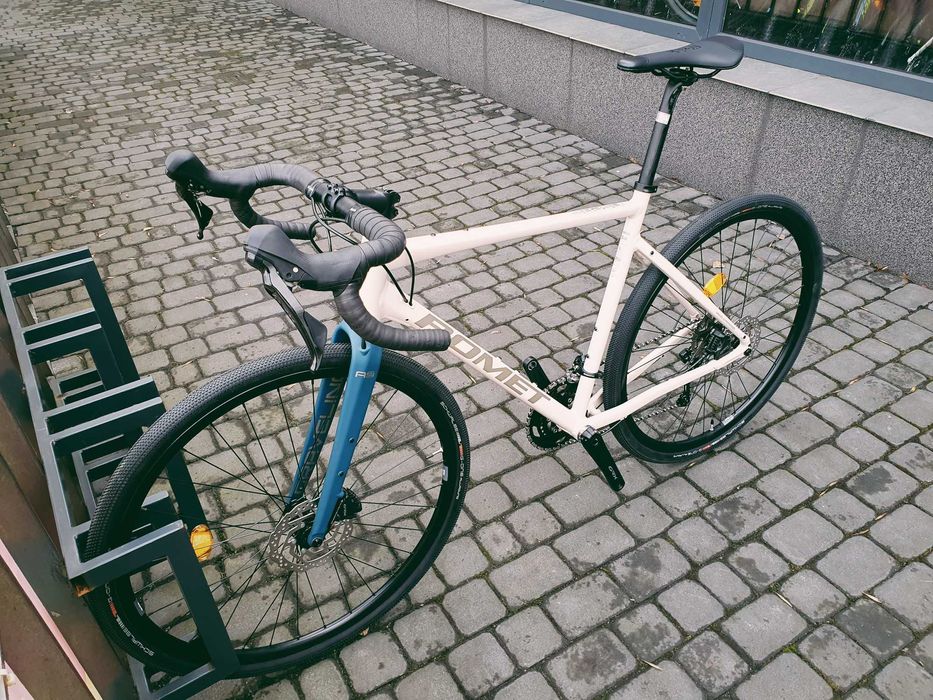 Romet Aspre 2.0, beżowy, rozm. 48, 54, gravel, shimano grx, 2024, -18%