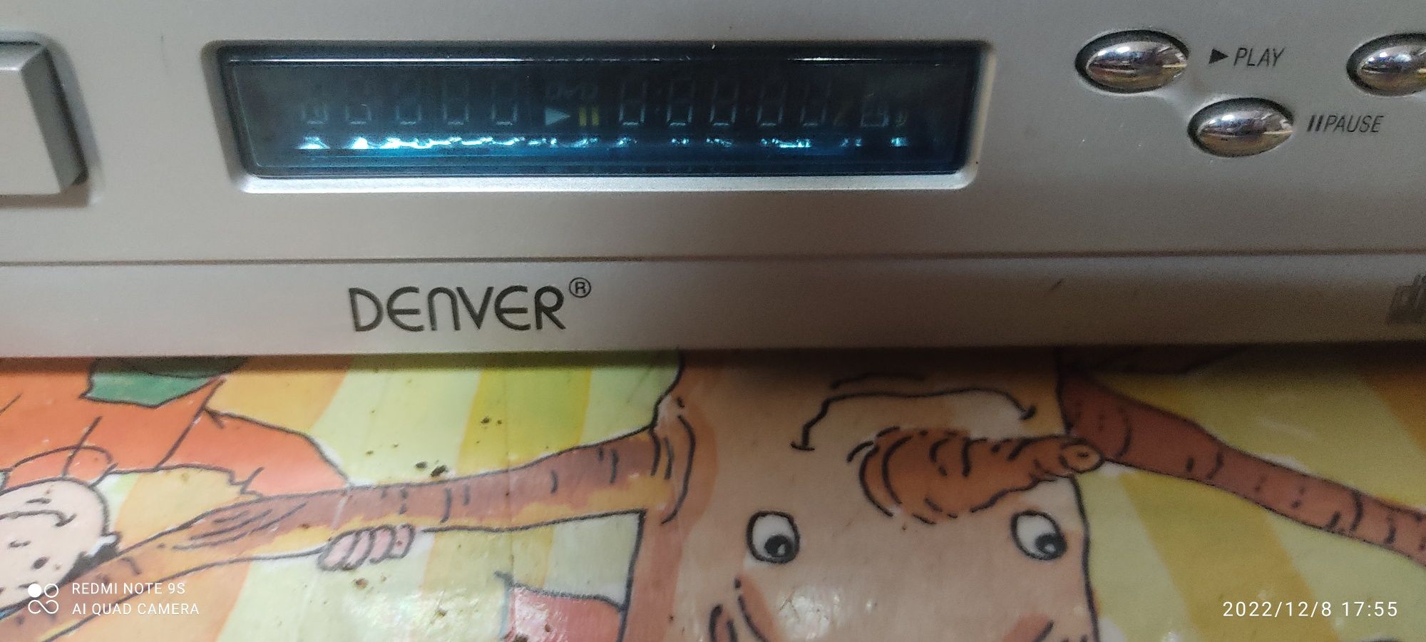 Vendo DVD usado, por motivo de não o usar.