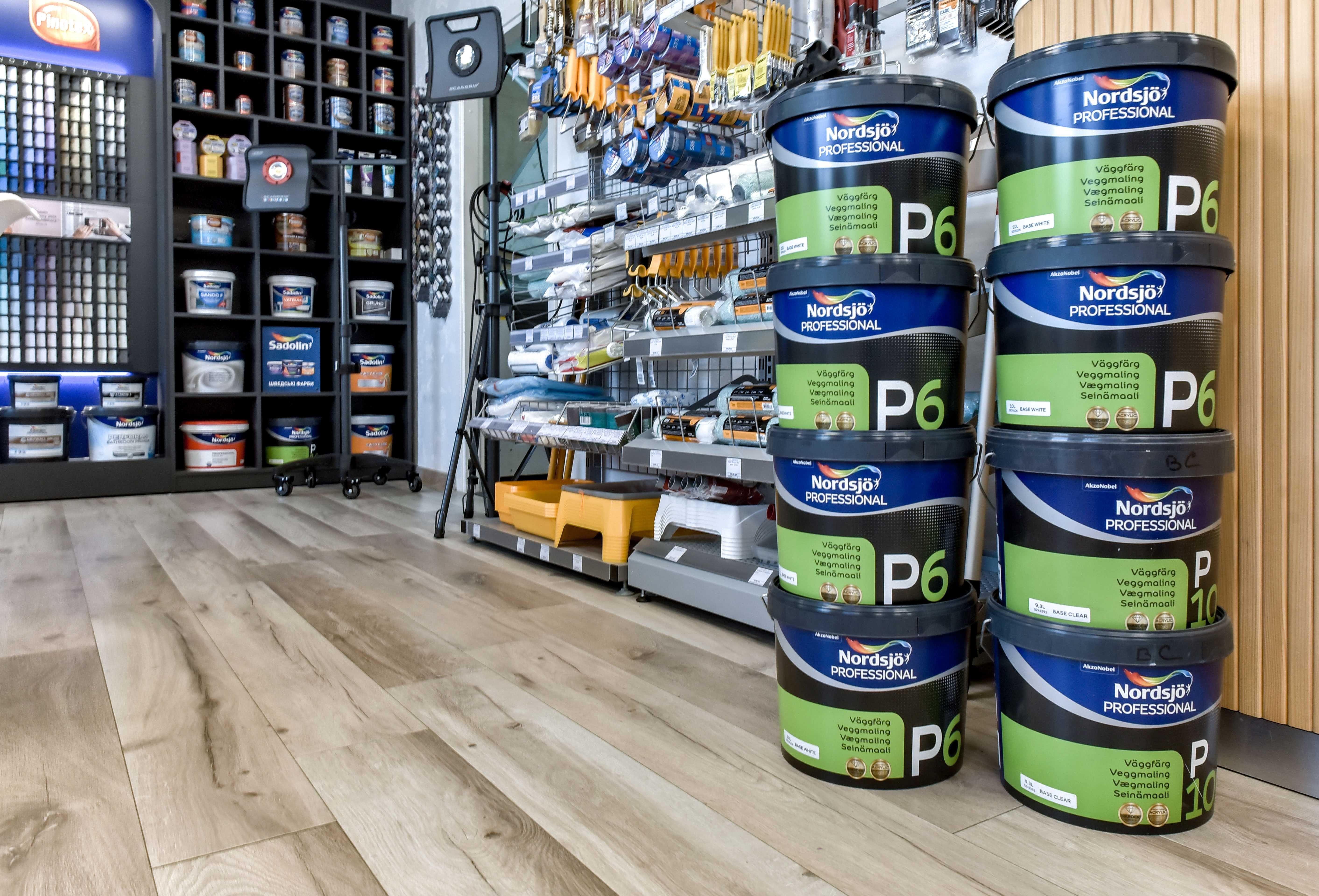 Фарба Sadolin Professional P6, P10 Норджіо. Знижка -20%