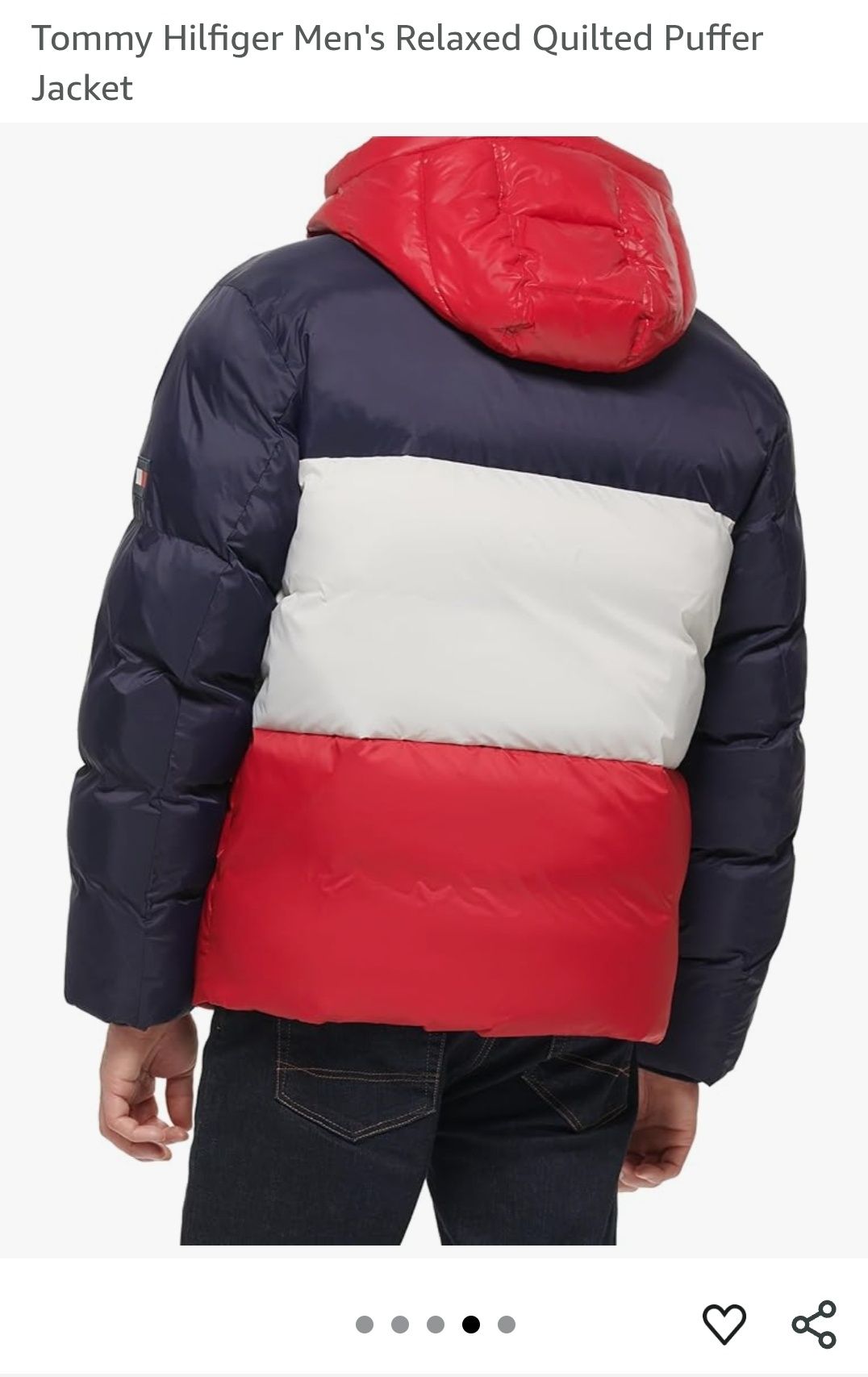 Куртка пуховик Tommy Hilfiger Размер L ОРИГИНАЛ Томми Хилфигер