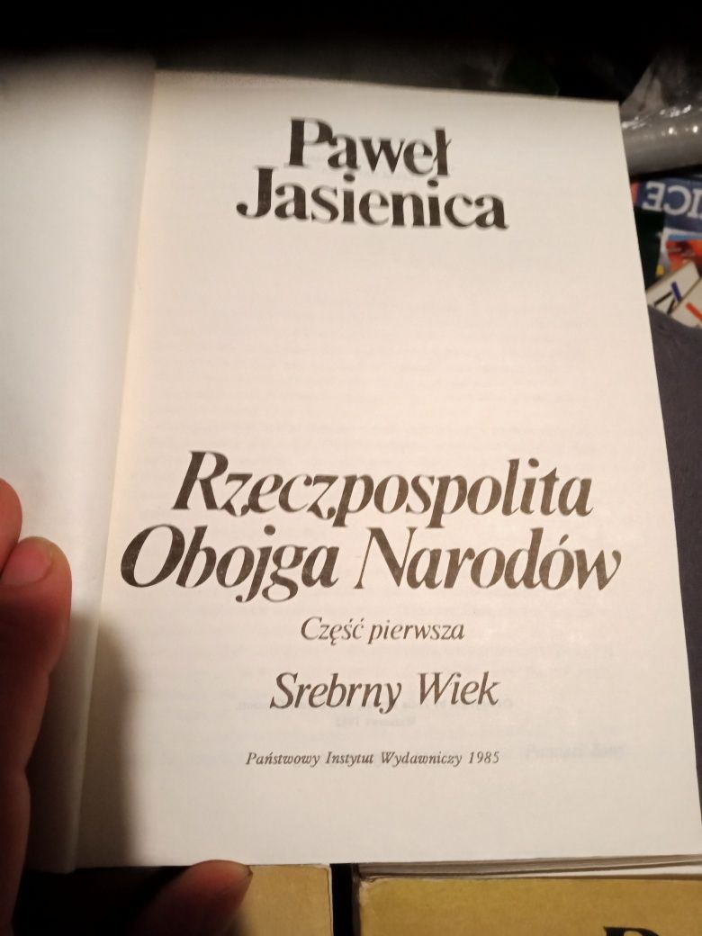 Paweł Jasienica Rzeczpospolita obojga Narodów